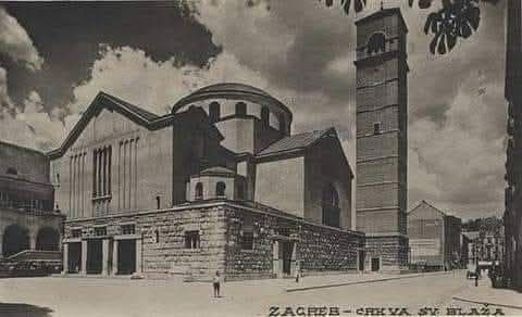 Crkva sv. Blaža 1920. godine